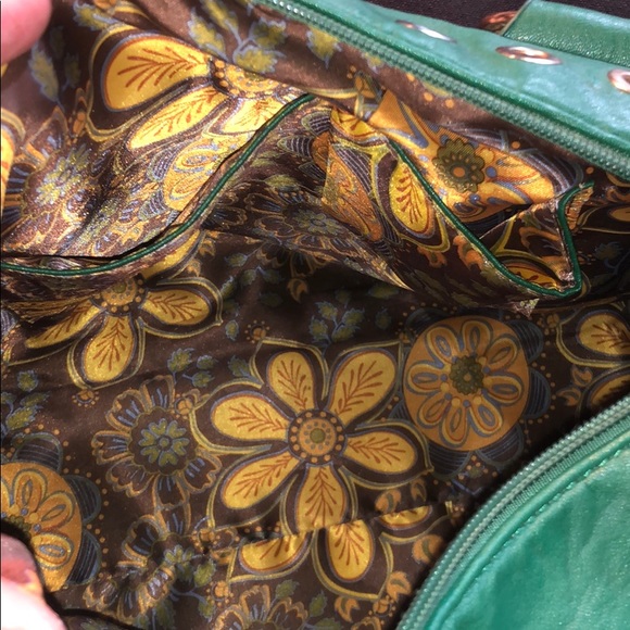 Moshion Green and Silver Bag - Picture 12 of 13